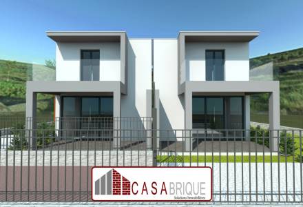 Sicily, Palermo, Altavilla Milicia - New semi-detached building in the Chiesazza Sperone area.