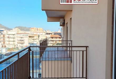 Panoramic apartment with parking space in Bagheria